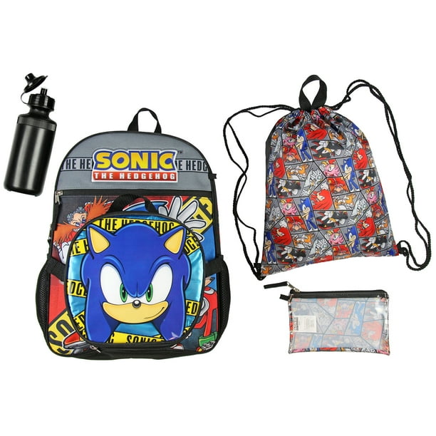 Son-Ic The Hedgehog Laptop Backpack School Bookbags Travel Daypack for Boy Girl Adult 